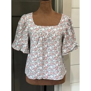 Urban Romantics Ruffle Sleeve Top Medium